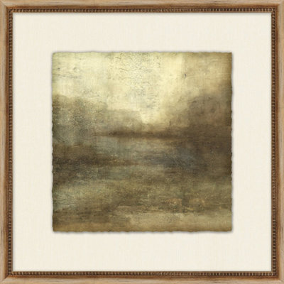 Peinture transitionnelle 10 - Peinture encadrée sur papier