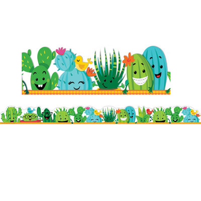 A Sharp Bunch Line-Up Deco Trim Classroom Border