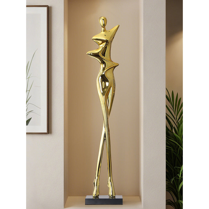 Sculpture italienne en marbre italien, Doré