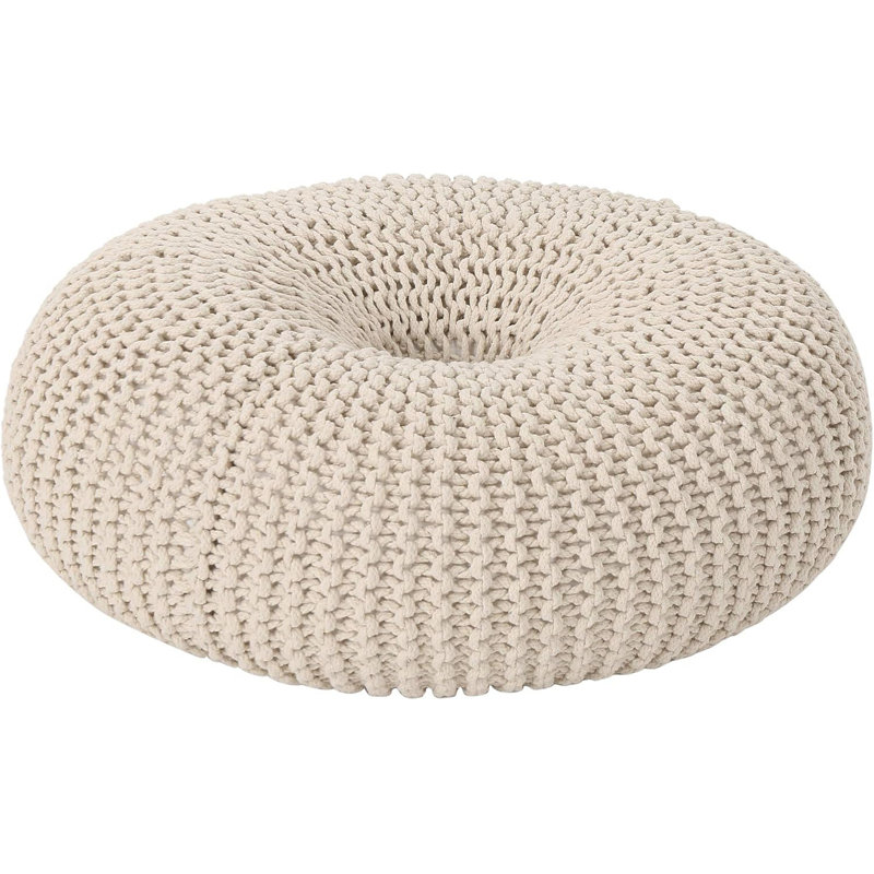 Pouf en coton Everett