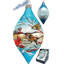 Holiday Splendor 3.5'' Handmade Glass Holiday Shaped Ornament-72587538