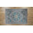 Breedlove Traditional Machine Woven Flatweave Gray and Blue Area Rug with Non Skid Backing-823702699