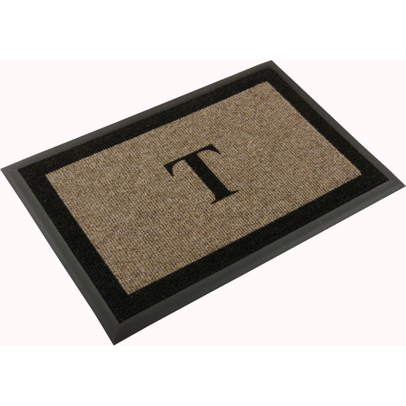 Tapis d'extérieur antidérapant Asai, Taupe, T, l 24 po x L 48 po