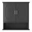 Armoire de salle de bain murale blanche-1491715490
