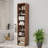 70.9" Narrow Bookcase, 8-Tier Open Bookshelf