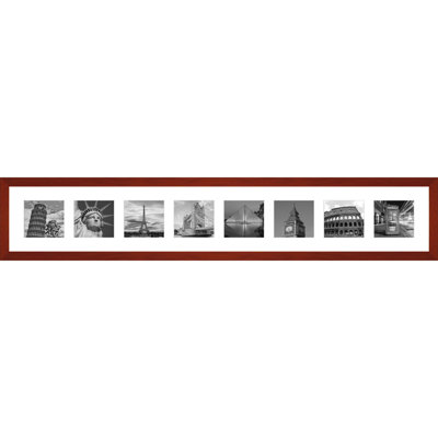 Lada Wood Picture Frame with Mat