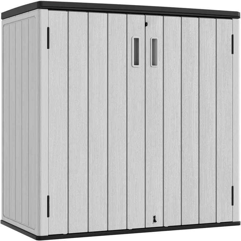 27.6"D X 51.6"W X 45"H Storage Cabinet, White