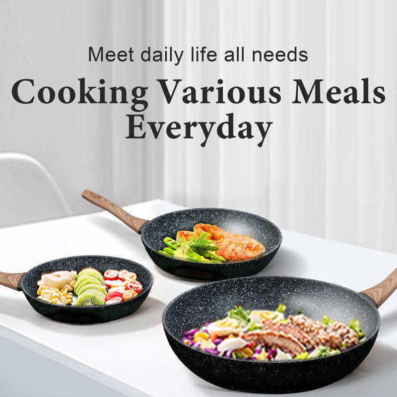 Rappoli Aluminum Non-Stick Frying Pan