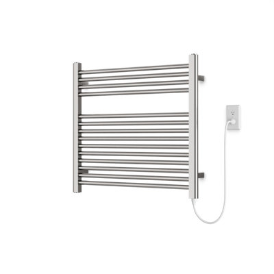 Chauffe-serviettes Artos M06875P-BN, nickel brossé enfichable 27 po x 30 po Artos