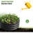 2Pcs W840116762 Metal Raised Garden Bed For Strawberry And Succulent Arrangements, - Rust Coating, Stable Structure Galvanized Carrot Fields, Round Design, Not Loose-1567470733