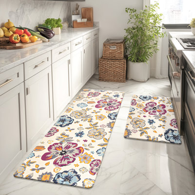 Double-sided Reversible Kitchen Mats (Set of 2)