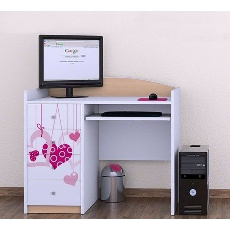 Kermit 100cm Computer Desk, Beige