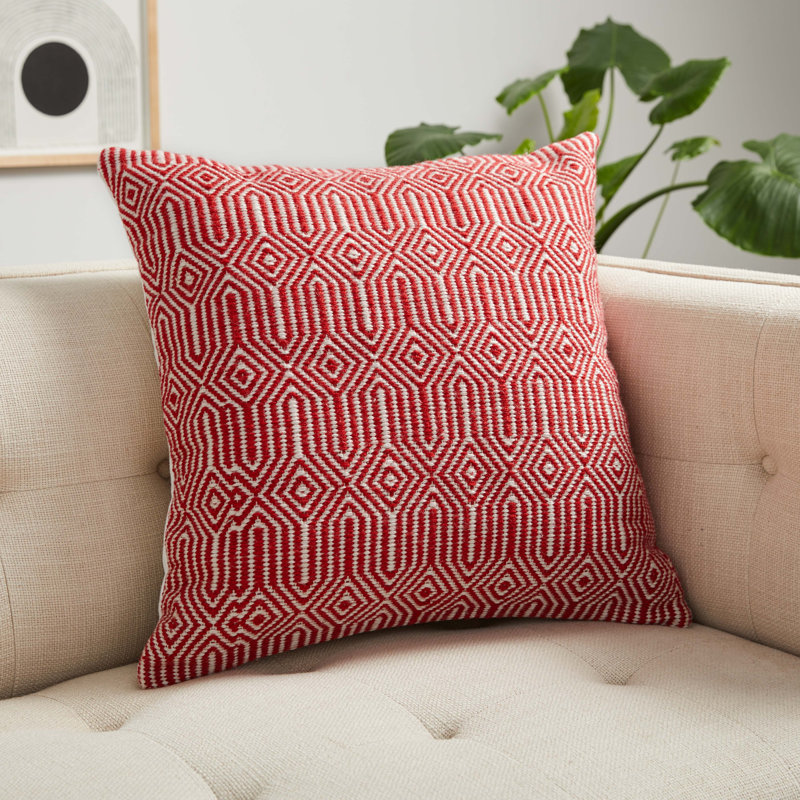  Housse de coussin d'extérieur, Rouge