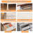 70" Bedroom Dresser With 13 Large Drawers-753079605