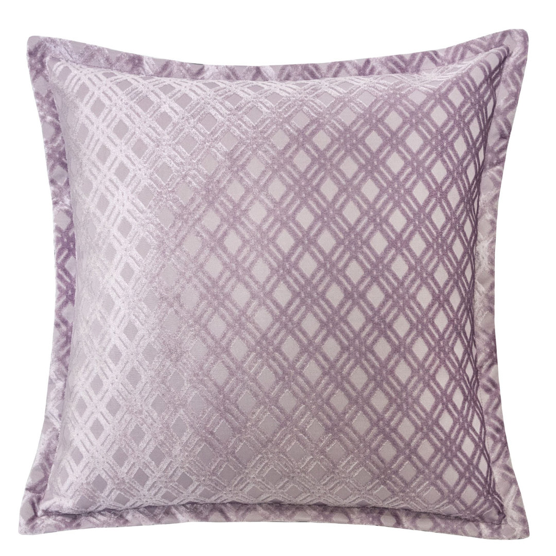  Jacquard Square Pillow Cover & Insert Homey Cozy 