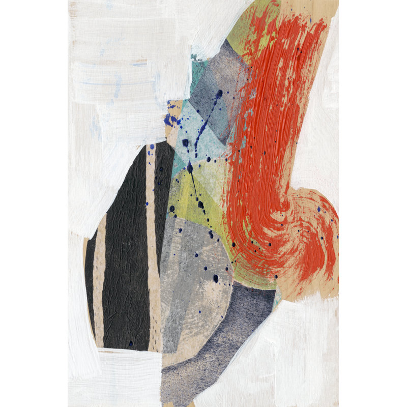 Pop Quirk I by Jennifer Goldberger - Wrapped Canvas Painting, 122cm H x 81cm W