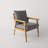 Tempo Teak Outdoor Lounge Chair