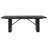 Houston Black Rectangular Double Pedestal Dining Table