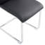 6 chaises de salle à manger en cuir PU noir avec une construction en métal pour vos pieds chics et un revêtement en faux tissu, une chambre à coucher élégante-1460546827-1460546826-1460546825