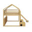Lit mezzanine double avec tente