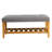 Tufted Padded Seat Bench-940674904