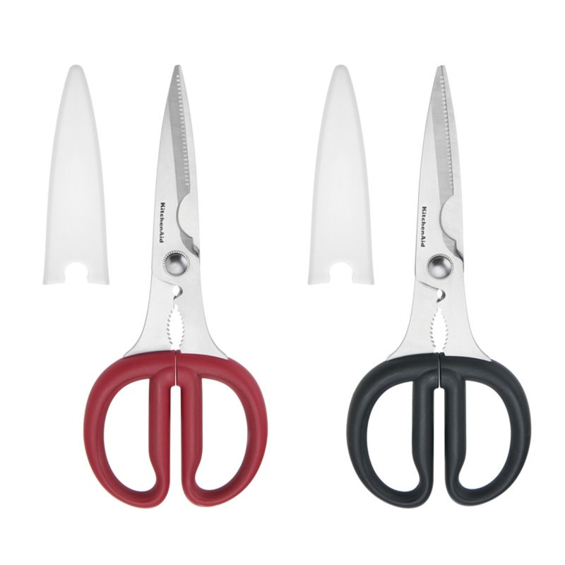 KitchenAid Classic 2 Piece Multi-Purpose Shear Set, Red/Black