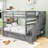 Edolia Kids Full Over Full Bunk Bed with Drawers-1101094119