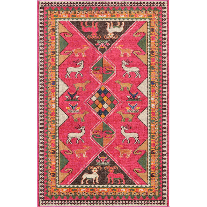 Beverley Abstract Indoor Rug, Rectangle 5' x 8'