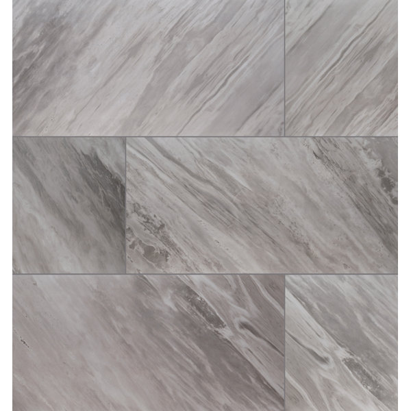 Ardena 24 in. x 48 in. Matte Porcelain Stone Look Floor and Wall Tile