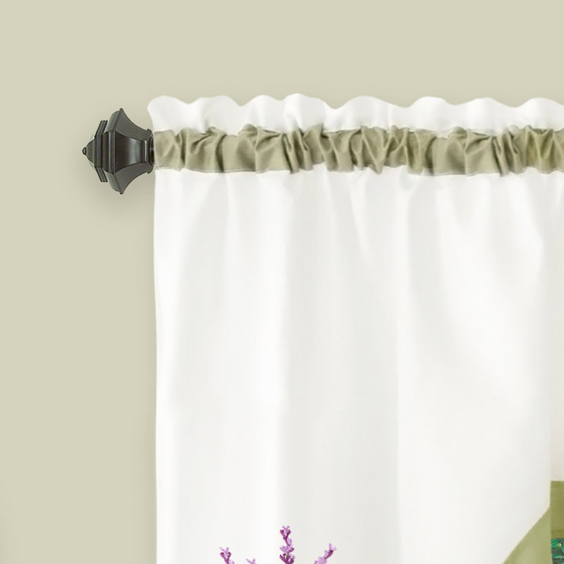 Tringle à rideaux simple ajustable 28 po à 48 po Solomon, l 66 à 120 po