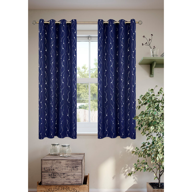 Ensemble de rideaux obscurcissant 2 pièces, L 52 po x L 63 po