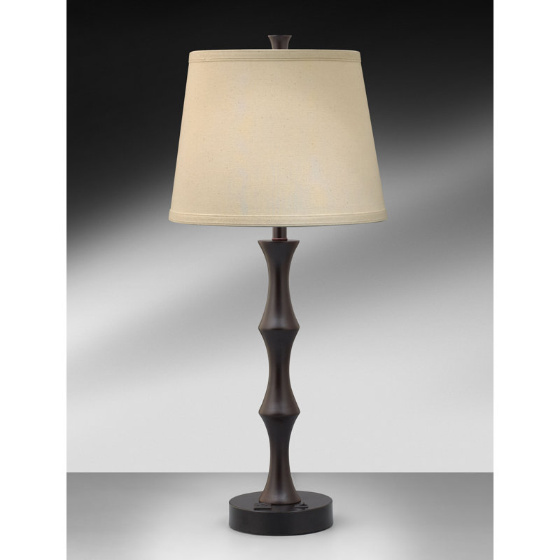 Downtown Collection Wood Table Lamp