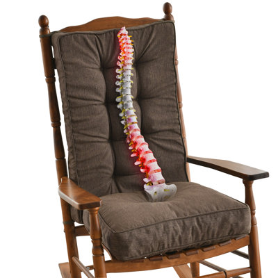 SUNROX Indoor/Outdoor Memory Foam Non Slip Rocking Chair Cushion