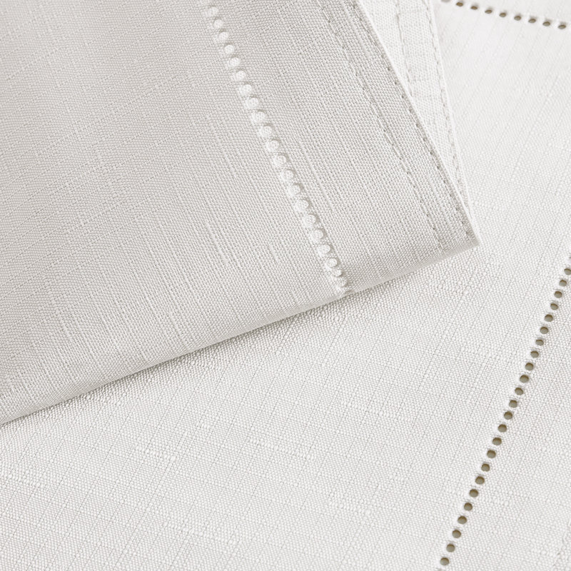 Nappe carrée 52 x 52 Kapellen, Blanc