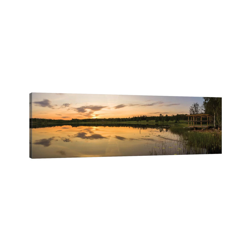 Morning Mist by Anders Jorulf - Wrapped Canvas Panoramic Gallery-Wrapped Canvas Giclée, 121.92 cm H x 40.64 cm W x 3.175 cm D