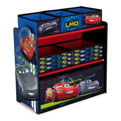 Disney/Pixar Cars Multi-Bin Toy Organizer