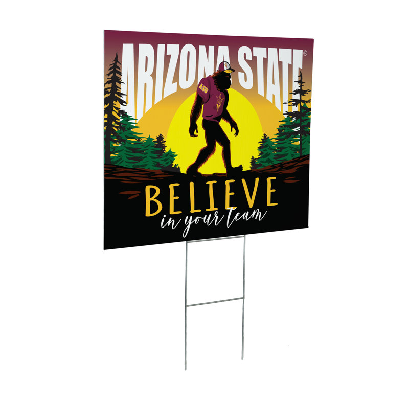 Enseigne de cour de l'Université Arizona State, Bigfoot