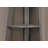 Glasco Lya 60 Inch Corner Shelf, 4 Tier Etagere V Ladder Bookcase, Taupe-1106447102-1179282057