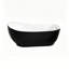 Baignoire de trempage en acrylique moderne pour salle de bain-137981171