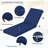 Outdoor Chaise Lounge Cushion – Weather-Resistant, Reversible, Plush Comfort-339010168-339010158