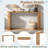 Simple Console Table With Semi-cylindrical Leg Design-244208529