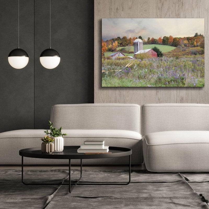 «Alorgandre Autumn Drive» par Lori Deiter, H 40 po x l 60 po x P 1,5 po