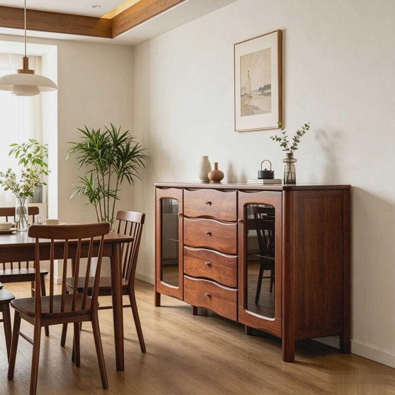 Buffet américain de style minimaliste rétro