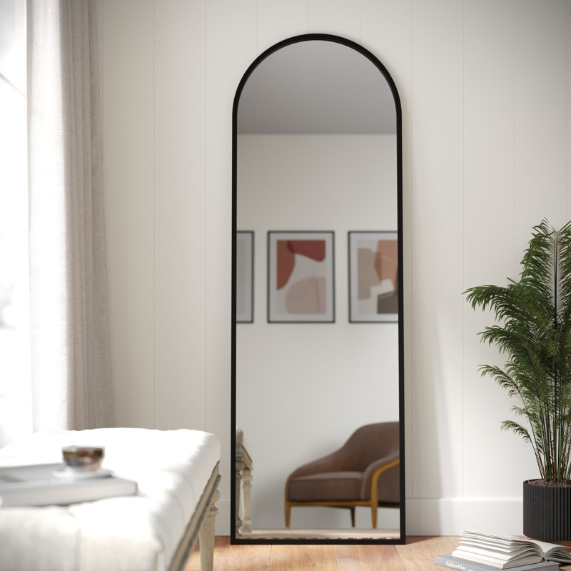 Miroir Mila, Noir, 65 po x 22 po