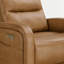 Fauteuil inclinable pivotant de 31,1 po avec rotation de 270 °, glissement en douceur et poche de rangement latérale-746749523