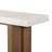 Ingham Console Table-White Carrara Marble