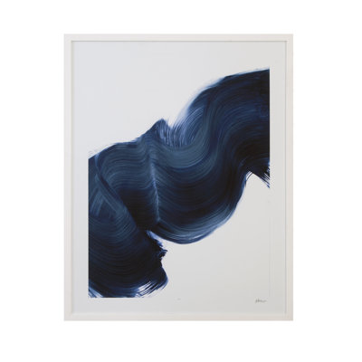 «Passing Waves III», reproduction encadrée