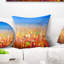 Coussin imprimé floral abstrait-29600988-29600992