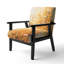 Golden Harvest II - Fauteuil rembourré moderne