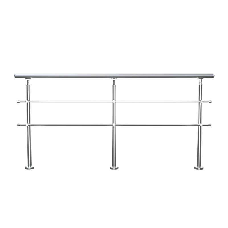 110cm H x 240cm W Metal Porch And Stair Railings